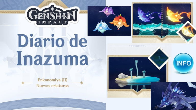 Genshin Impact: nuevas criaturas en Enkanomiya