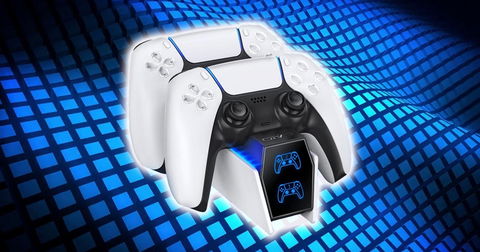 Compra esta estación de carga para mandos PS5 muy barata y no te quedes sin batería