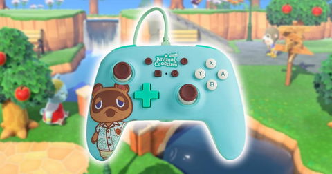 Juega Animal Crosssing: New Horizons con este mando para Switch tan barato de Tom Nook