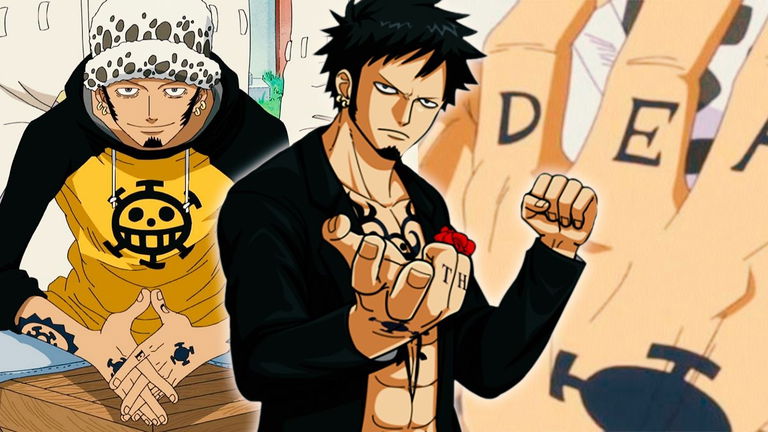 Este es el significado de los tatuajes de Trafalgar Law en One Piece