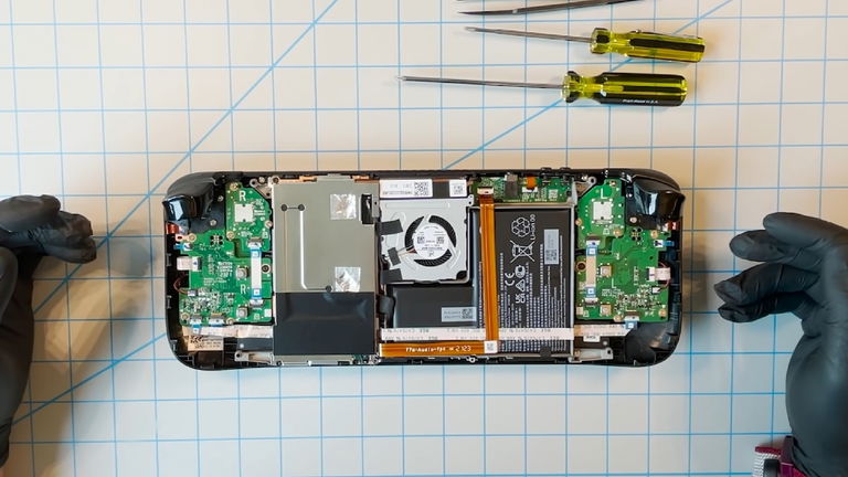 Un vídeo muestra lo difícil que podría ser reparar una Steam Deck