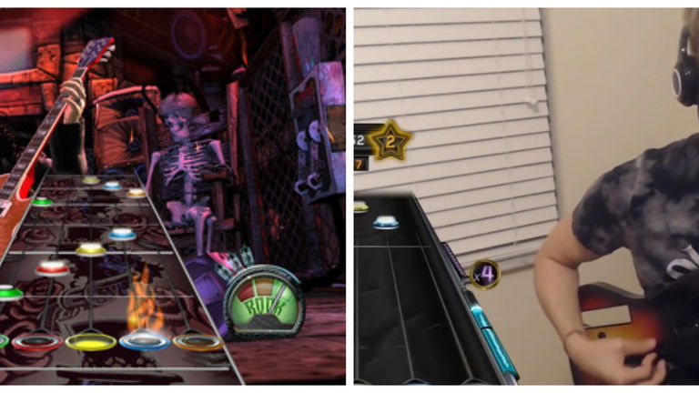 Descubren que el mejor jugador del mundo de Guitar Hero es un tramposo