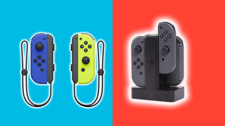 Compra estos mandos Joy-Con y estación de carga a un precio increíble
