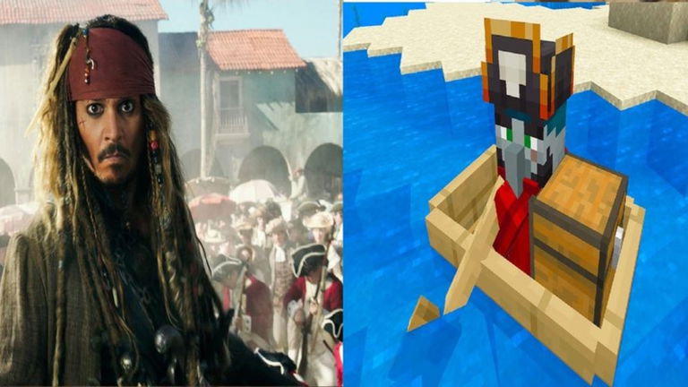 Recrea la Perla Negra de Piratas del Caribe en Minecraft con un resultado increíble