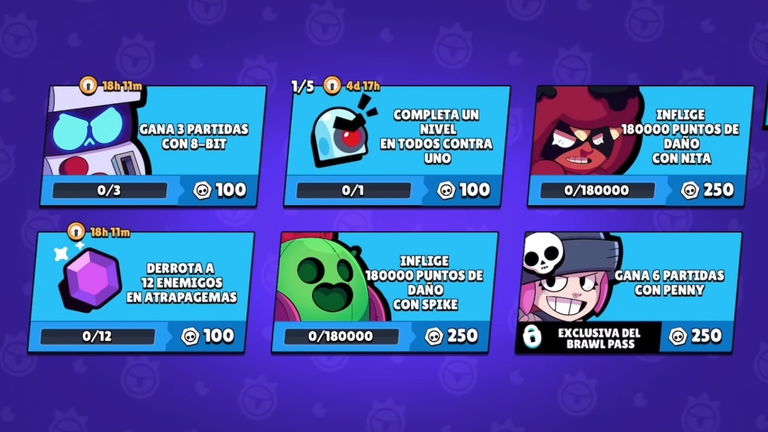 Cómo mejorar las misiones diarias en Brawl Stars