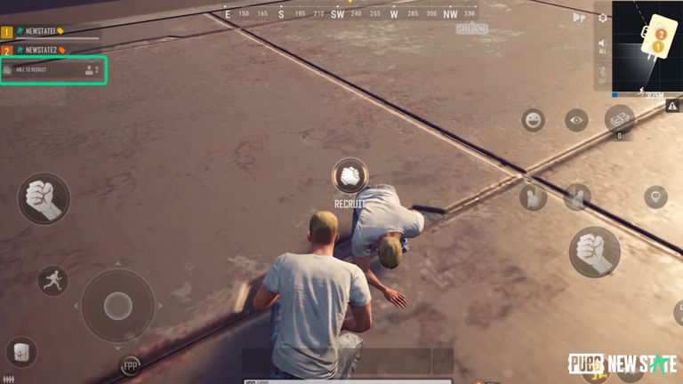 Cómo reclutar enemigos en PUBG: New State