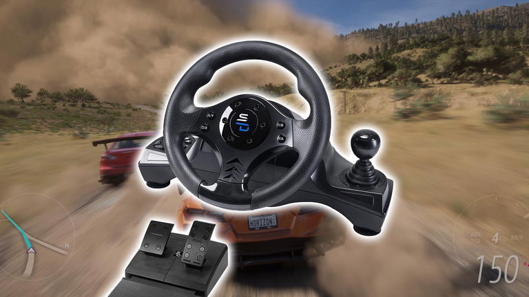 Este es el volante de carreras más barato que puedes comprar