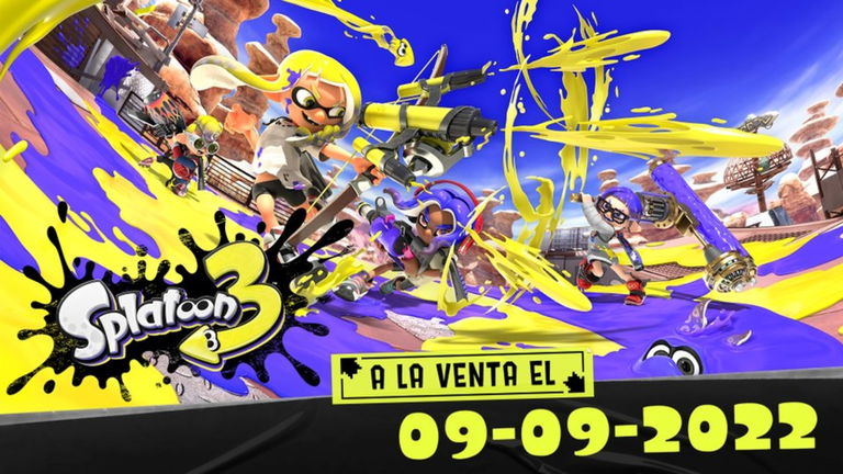 Splatoon 3 confirma su fecha de lanzamiento para septiembre