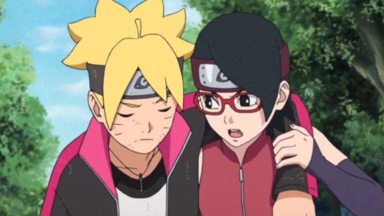 Naruto revela los sentimientos de Sarada por Boruto
