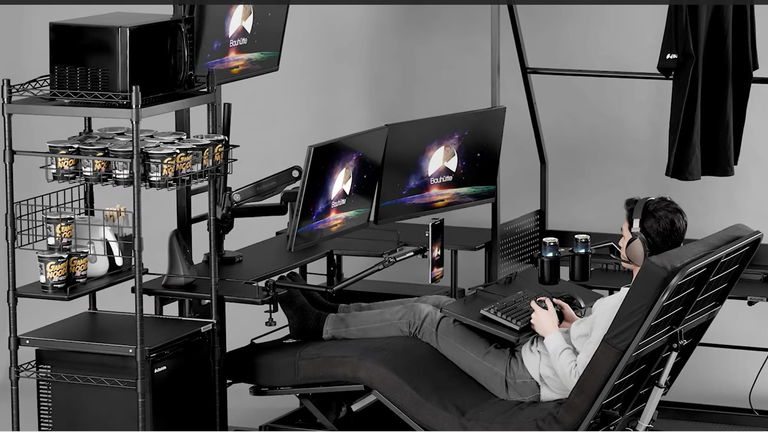 La cama eléctrica gaming es una realidad para que no tengas que levantarte de tu espacio de juego