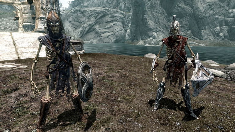 Reconstruyen los esqueletos de Skyrim y este es el aspecto que tendrían