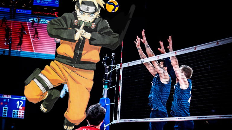 Naruto aparece en un partido de voleibol de la manera más sorprendente