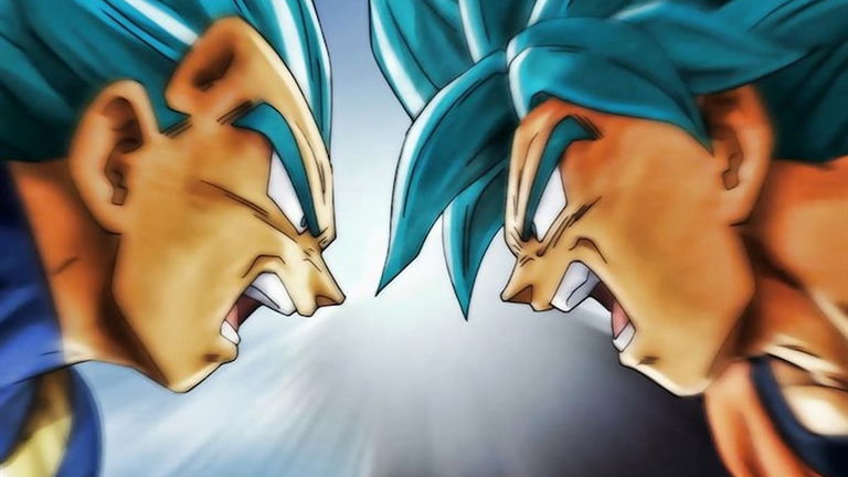 La unión del Ultra Instinto de Goku y el Ultra Ego de Vegeta es el momento La unión del Ultra Instinto de Goku y el Ultra Ego de Vegeta es el momento