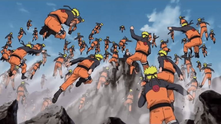 Ni siquiera Naruto se ha dado cuenta del poder real del Jutsu clon de sombra
