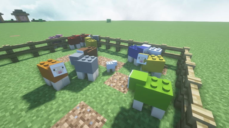 Este mod de Minecraft te permite convertir a todas las criaturas y enemigos en figuras de LEGO