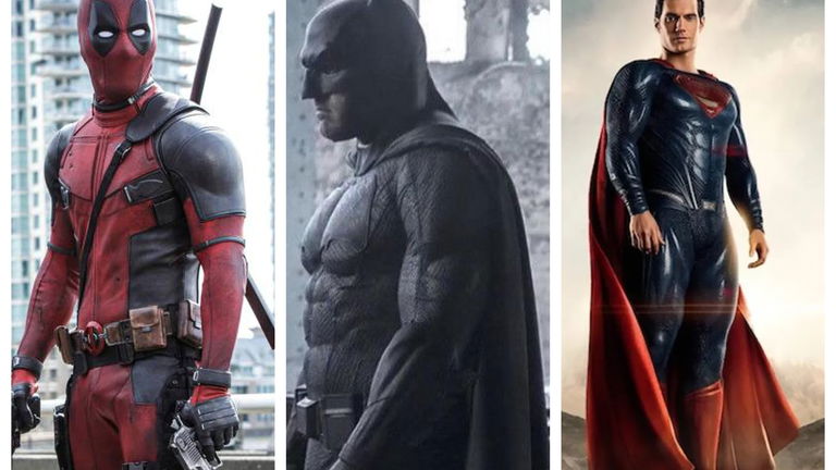 Deadpool tiene un impresionante encuentro con Batman y Superman en este fan art