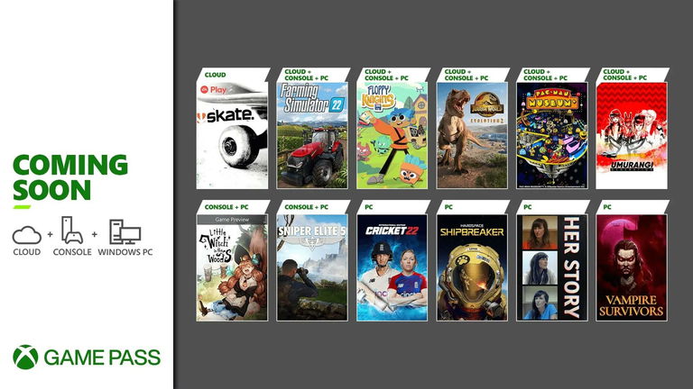 Xbox Game Pass anuncia la segunda oleada de sus juegos para mayo de 2022