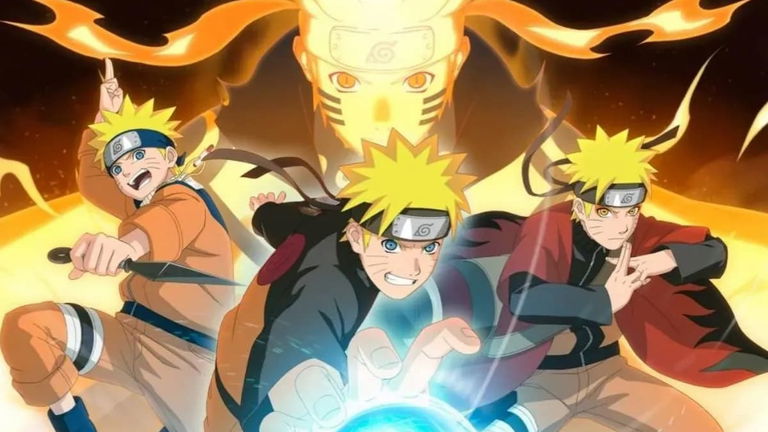 Esta épica figura de Naruto con todas las formas del protagonista es todo un sueño