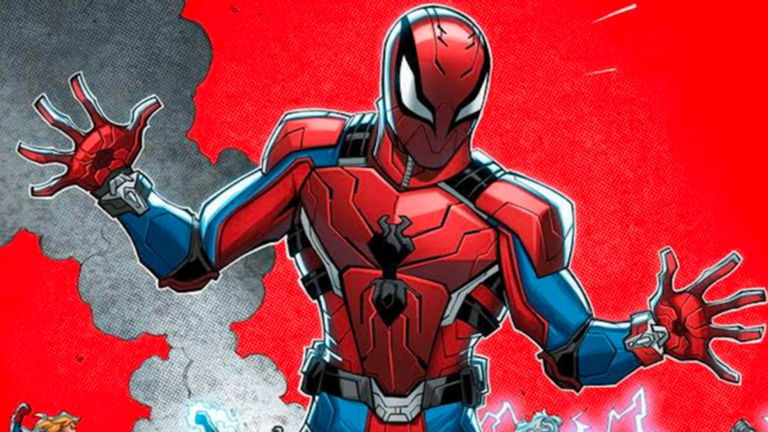 Spider-Man presenta su impresionante y nuevo traje basado en Iron Man