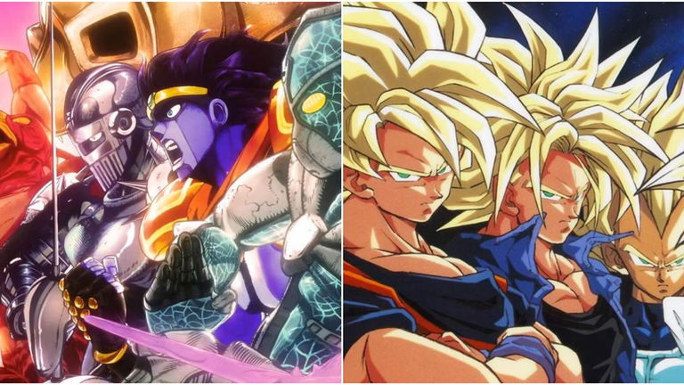 El creador de Jojo's Bizarre Adventure recrea esta portada de Dragon Ball Z El creador de Jojo's Bizarre Adventure recrea esta portada de Dragon Ball Z