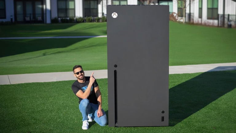 Construyen la Xbox Series X más grande del mundo y funciona