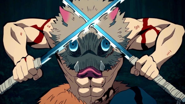 Demon Slayer: el motivo por el que las espadas que usa Inosuke son tan diferentes al resto