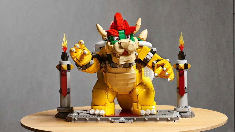 Bowser ya tiene su impresionante set de LEGO aunque es el más caro que ha lanzado Nintendo hasta ahora