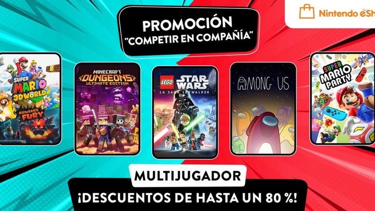 Los juegos multijugador de Nintendo Switch están en oferta por tiempo limitado