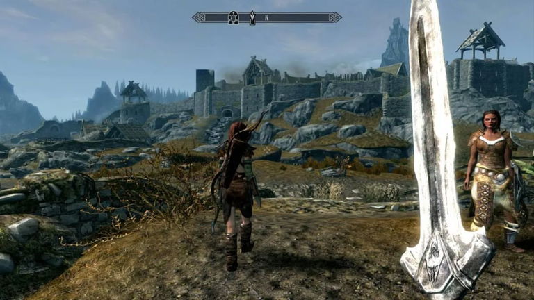 Un mod de Skyrim permite usar la paravela como en Zelda: Breath of the Wild