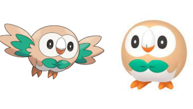 Pokémon: no querrás perderte este adorable fan art de Rowlet basado en búhos reales