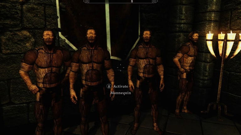 Los maniquíes malditos de Skyrim han vuelto gracias a los modders