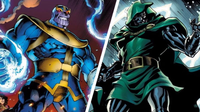 Una batalla entre Thanos y Doctor Doom demuestra quién es más poderoso