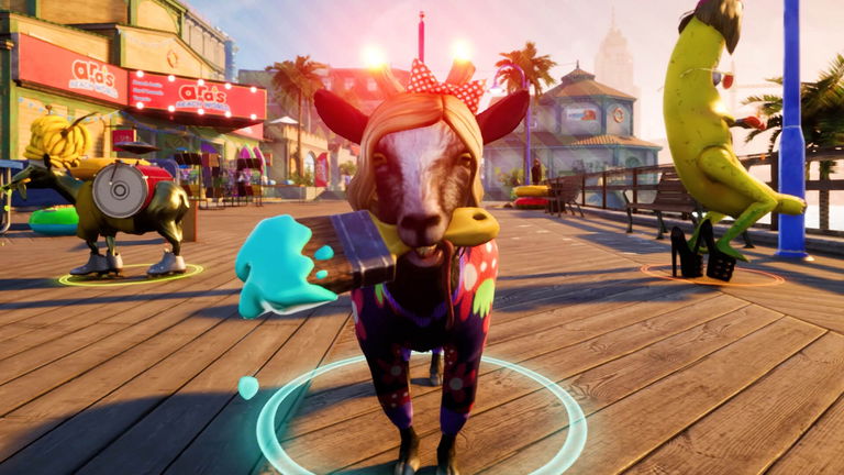 Goat Simulator 3 tiene una paradia perfecta de la escena introductoria de Skyrim