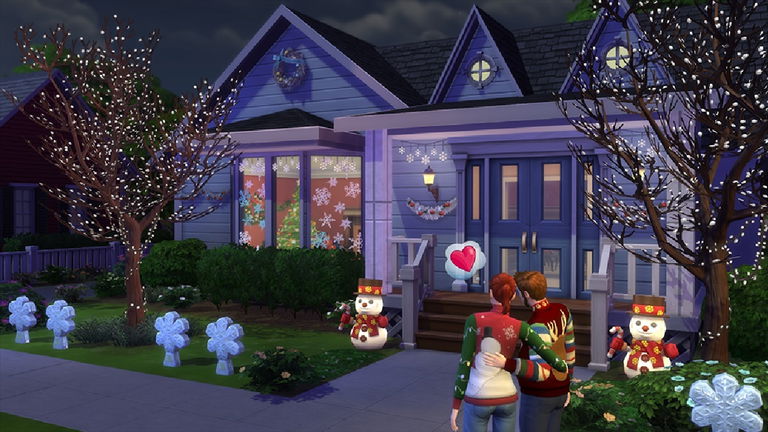 Ve preparando la Navidad con estas geniales construcciones de Los Sims 4