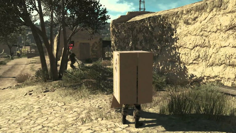 Los marines utilizan una táctica de Metal Gear para engañar a un robot militar