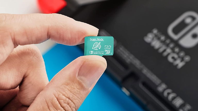 Consigue la tarjeta microSD de 512 GB para Switch por 60 euros menos