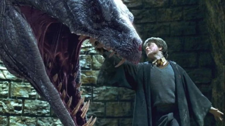 Un jugador de Hogwarts Legacy encuentra al Basilisco de la Cámara Secreta
