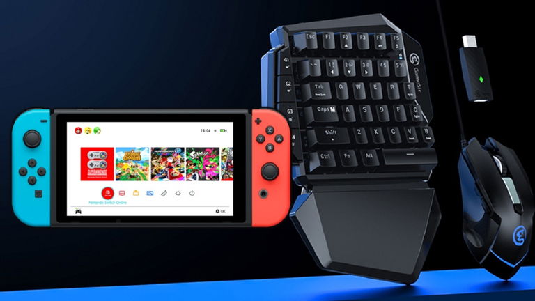 Cómo conectar un teclado y un ratón a Nintendo Switch