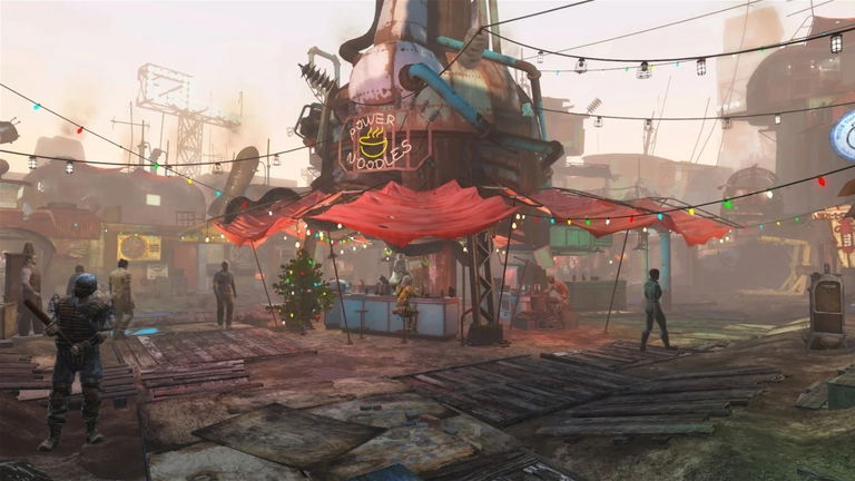 Un jugador de Fallout 4 invierte un año en crear esta brutal ciudad