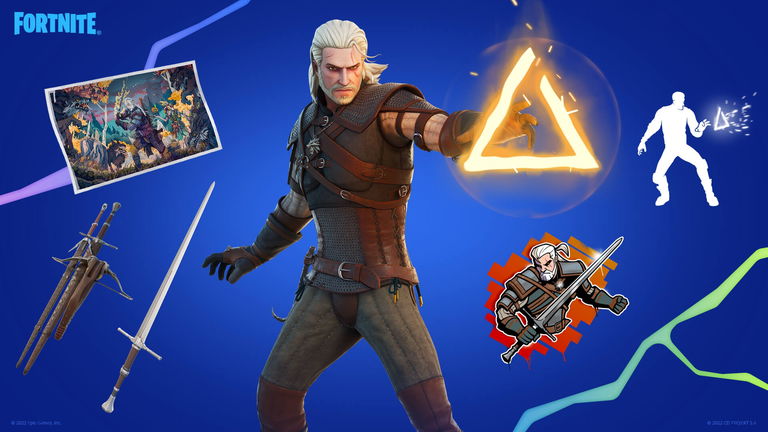 Así puedes conseguir la skin de Geralt de Rivia en Fortnite