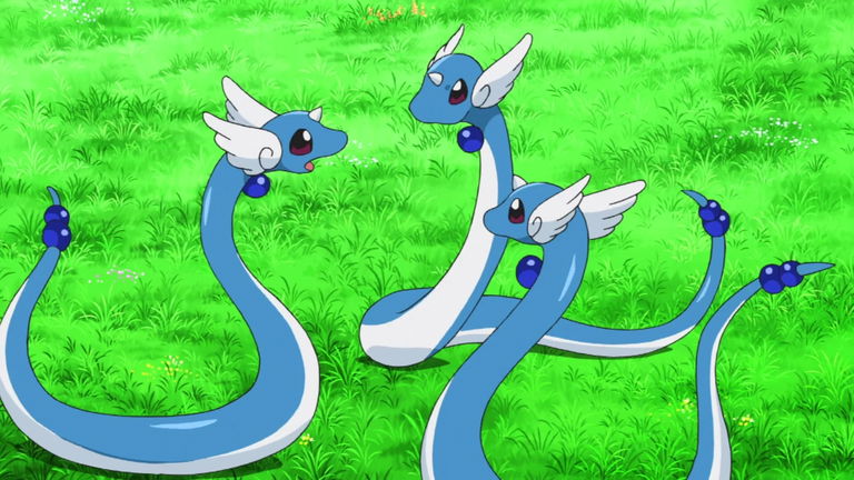 Pokémon Escarlata y Púrpura: un artista crea una espectacular forma paradoja para Dragonair