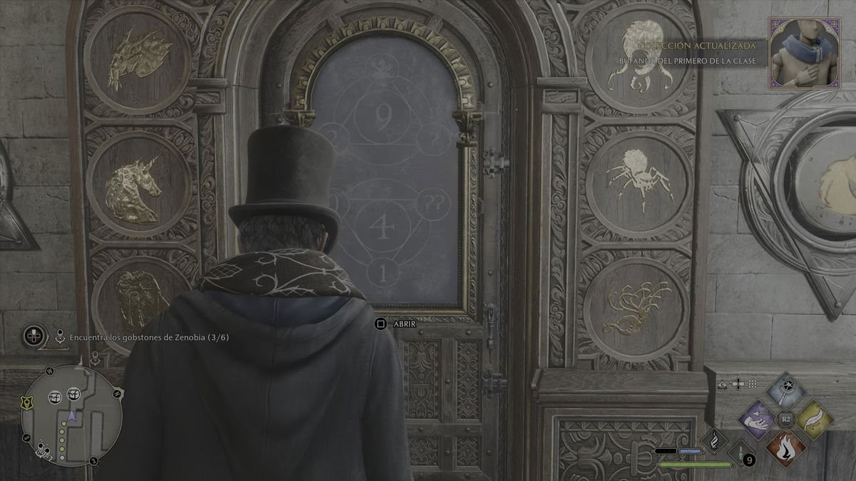 How to solve the doors with symbols and numbers in Hogwarts Legacy