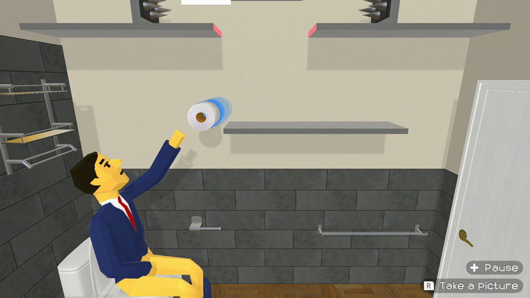 Ce jeu Nintendo Switch a besoin de papier toilette et ce n'est pas une blague