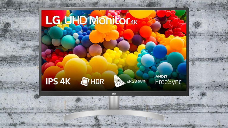 Para gaming y trabajar: este monitor 4K UHD de LG es un chollo por menos de 240 euros