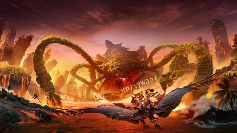 Horizon Forbidden West: Burning Shores revela el tamaño de descarga en PS5