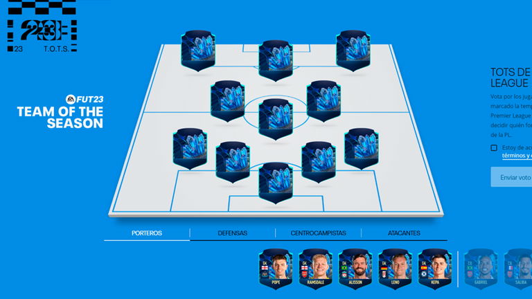 FIFA 23 Ultimate Team: ya está aquí la votación de los TOTS de la Premier League