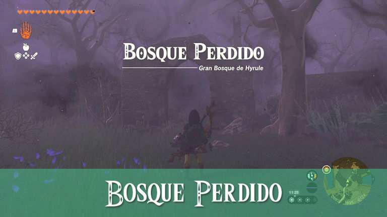 Cómo acceder al Bosque perdido en Zelda: Tears of the Kingdom