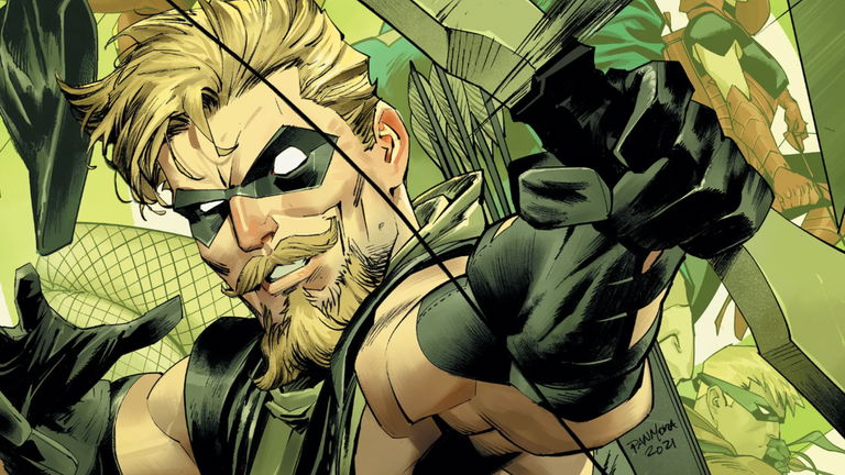 Green Arrow alcanza su mayor nivel de poder y muestra un sorprendente traje futurista