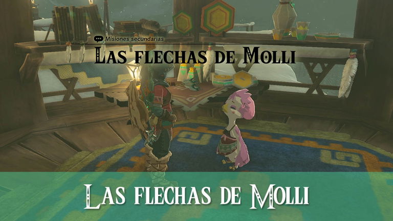 Cómo completar Las flechas de Molli en Zelda: Tears of the Kingdom