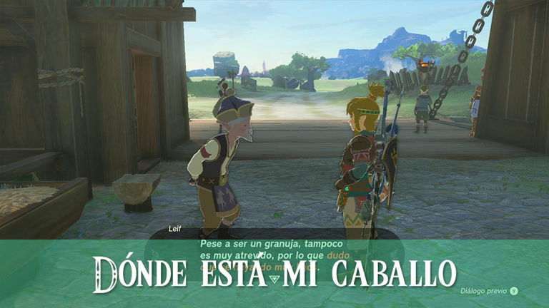 Completar Dónde estará mi caballo en Zelda: Tears of the Kingdom